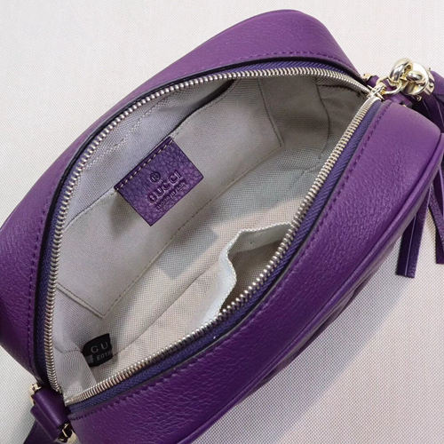 グッチバッグ角部分ディテール